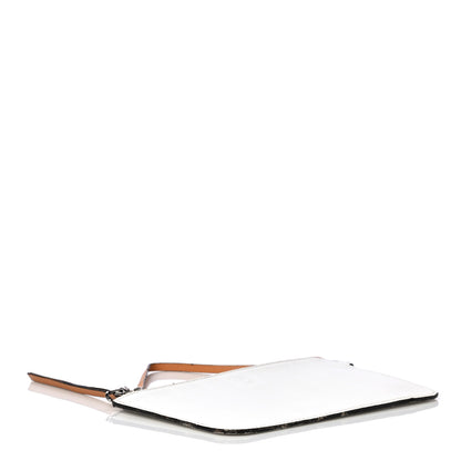 Louis Vuitton Calfskin Pochette White 5 of 8