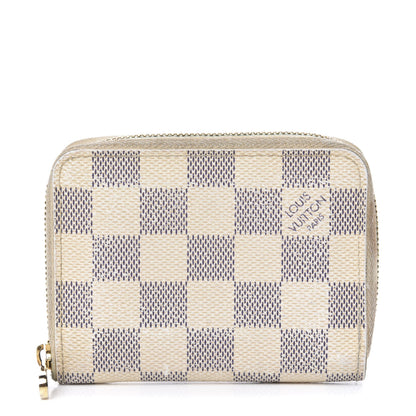 Louis Vuitton Damier Azur Zippy Coin Purse 1 of 9