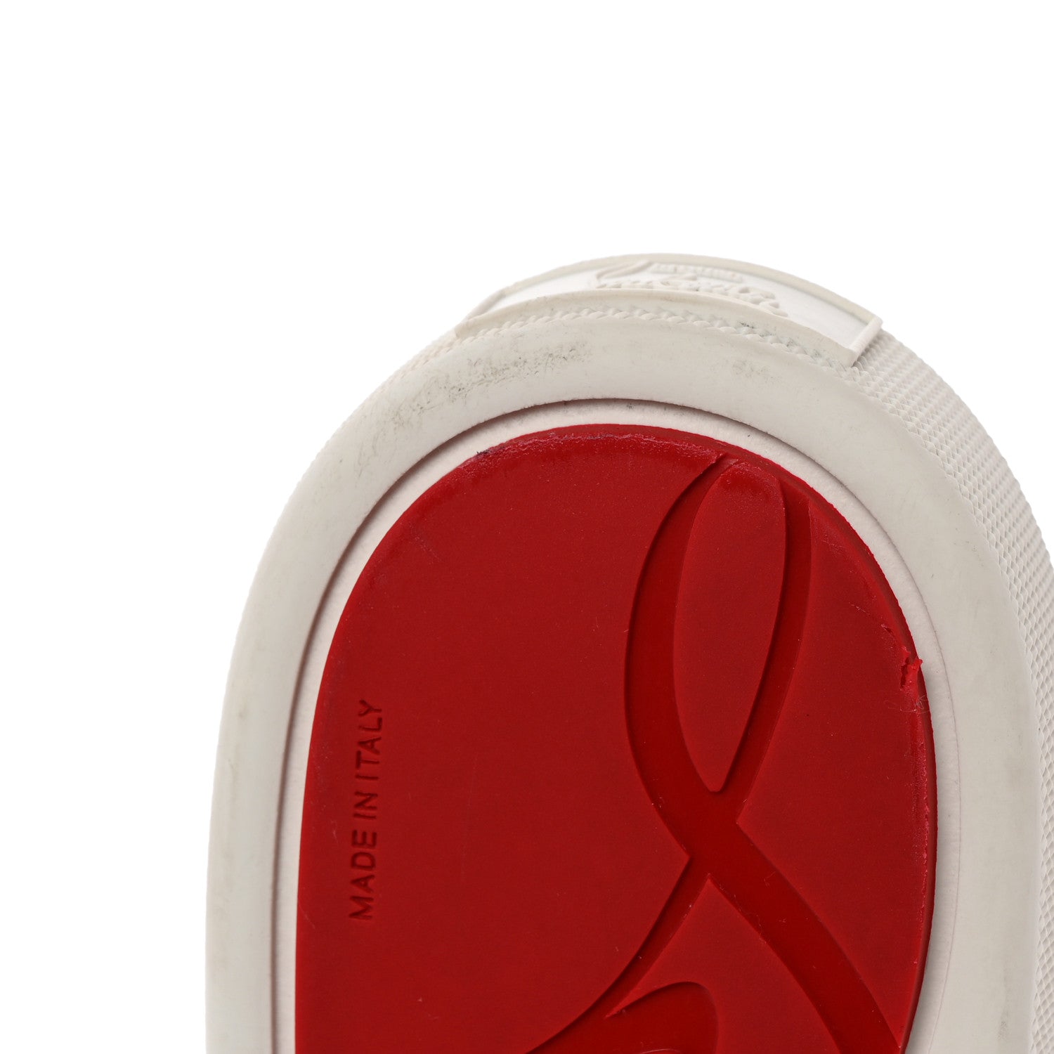 Christian Louboutin Calfskin Masteraltissima Flat Sneakers 37 Black 8 of 11