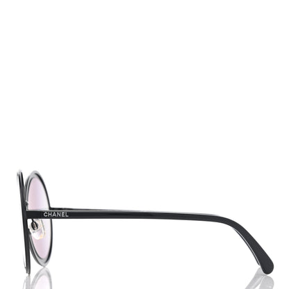 Chanel Round Sunglasses 4226 Black 3 of 12