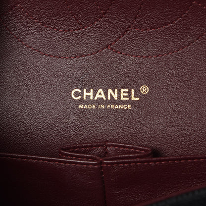 Chanel Caviar Quilted Jumbo Double Flap Black 7 of 9