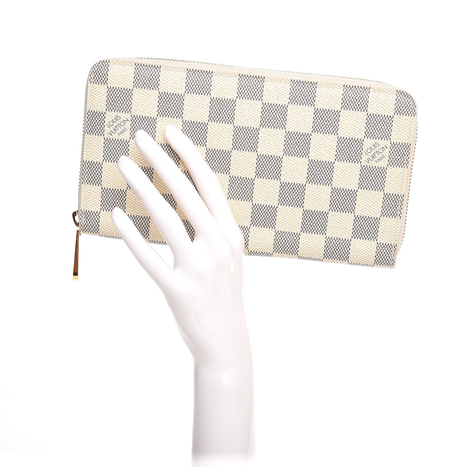 Louis Vuitton Damier Azur Zippy Organizer Wallet 3 of 10