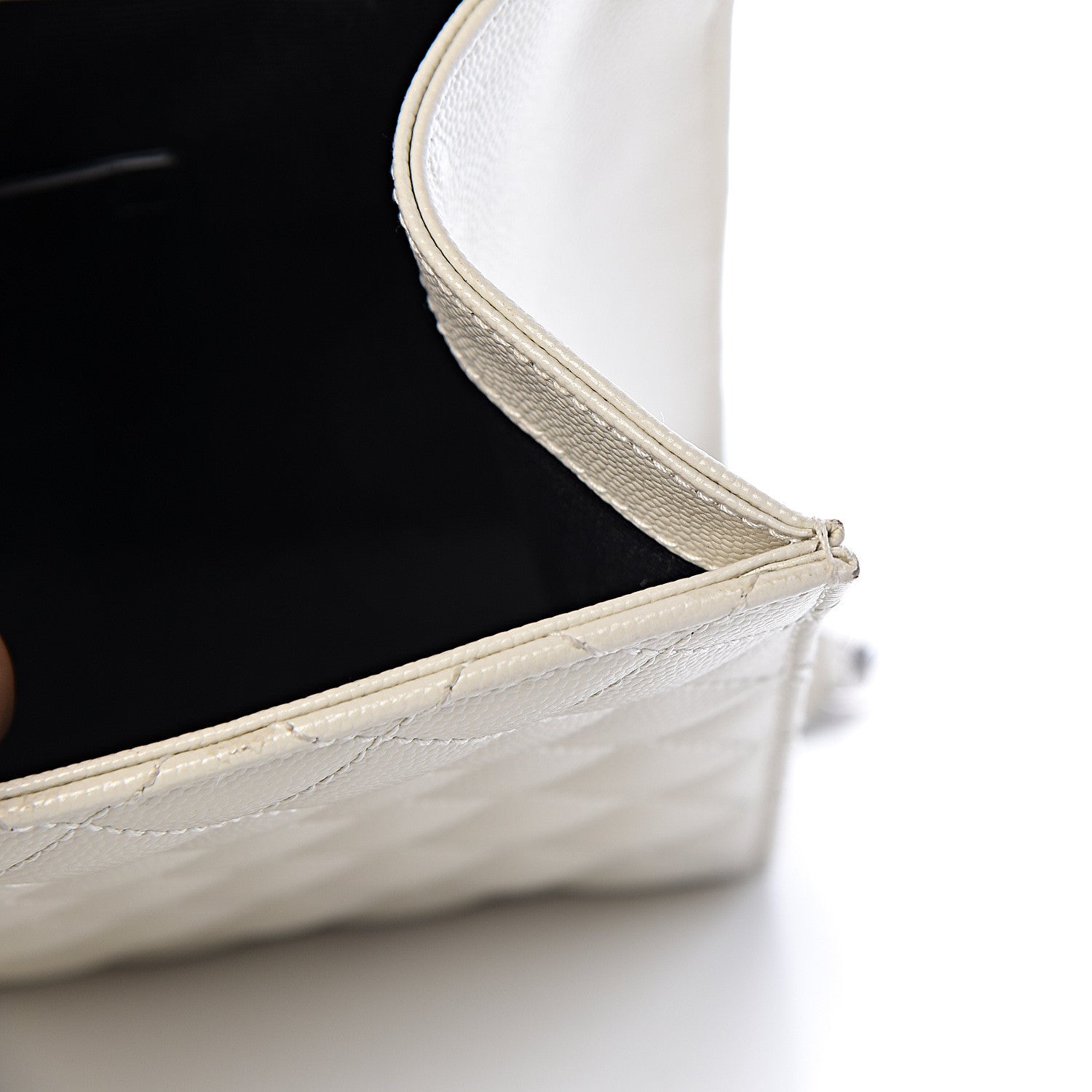 Saint Laurent Grain De Poudre Textured Mixed Matelasse Medium Triquilt Monogram Satchel Porcellana 18 of 18