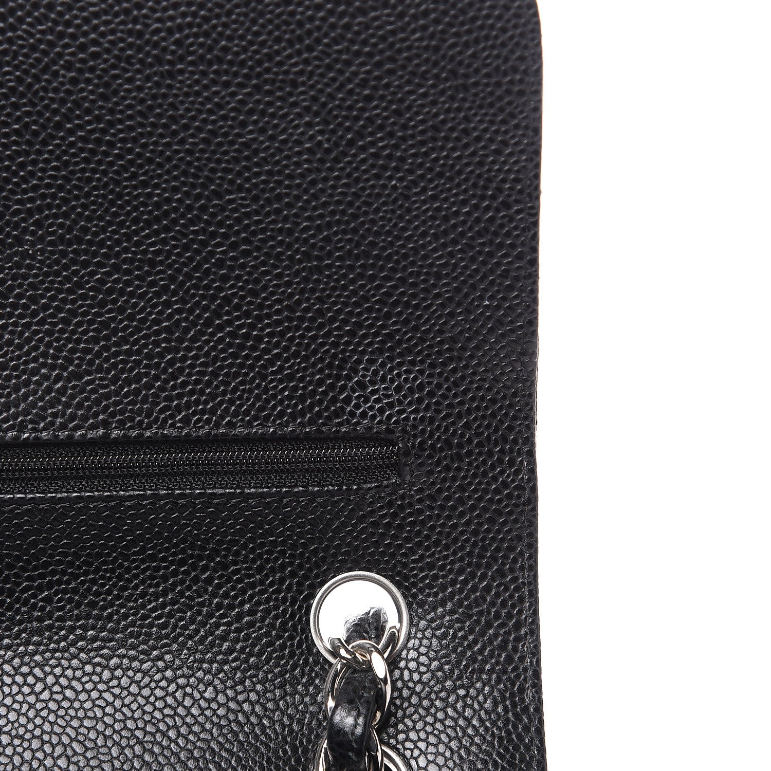 Chanel Caviar Quilted Jumbo Double Flap Black 14 of 14
