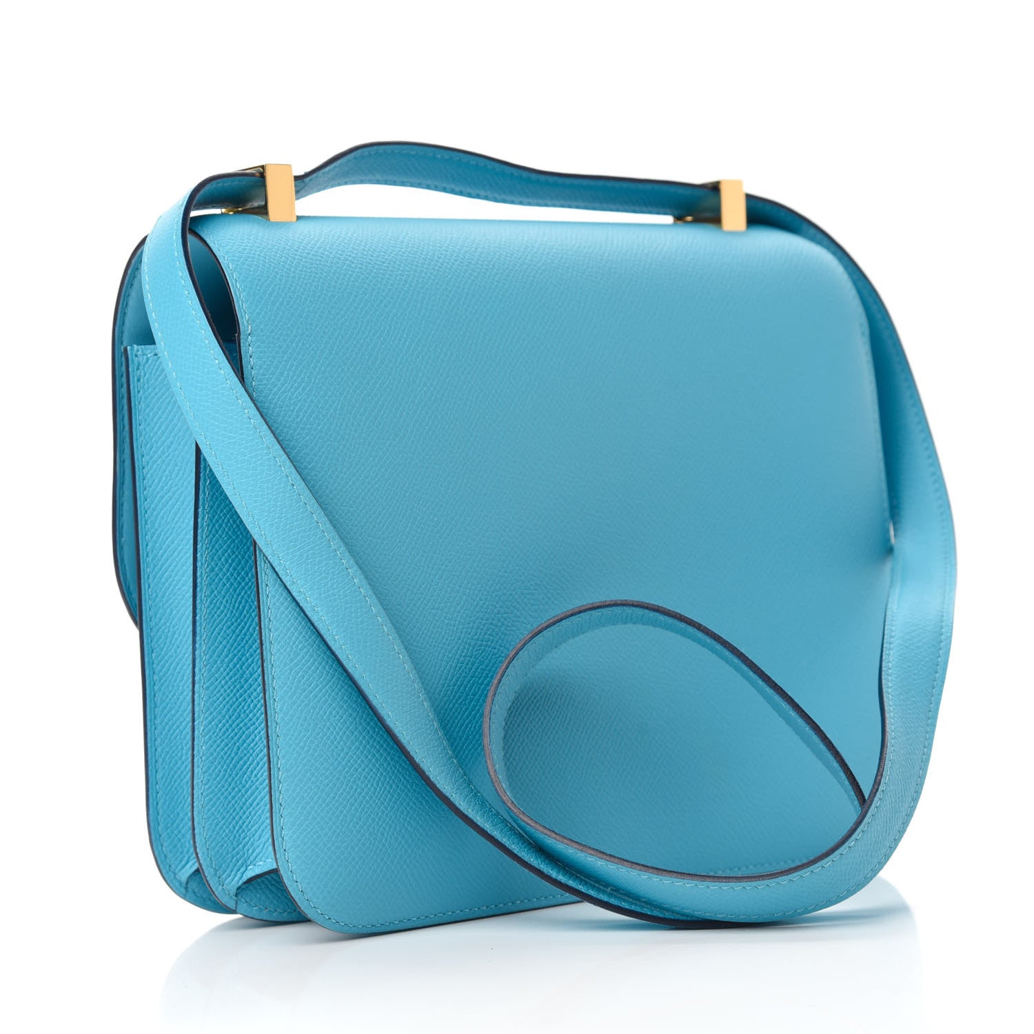 Hermes Epsom Constance 24 Turquoise 3 of 11
