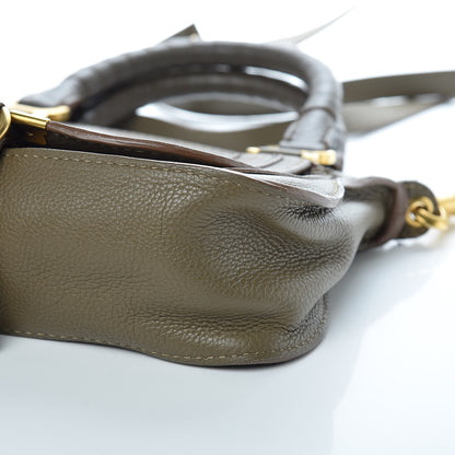 Chloe Calfskin Baby Marcie Satchel Anchor Grey 12 of 12