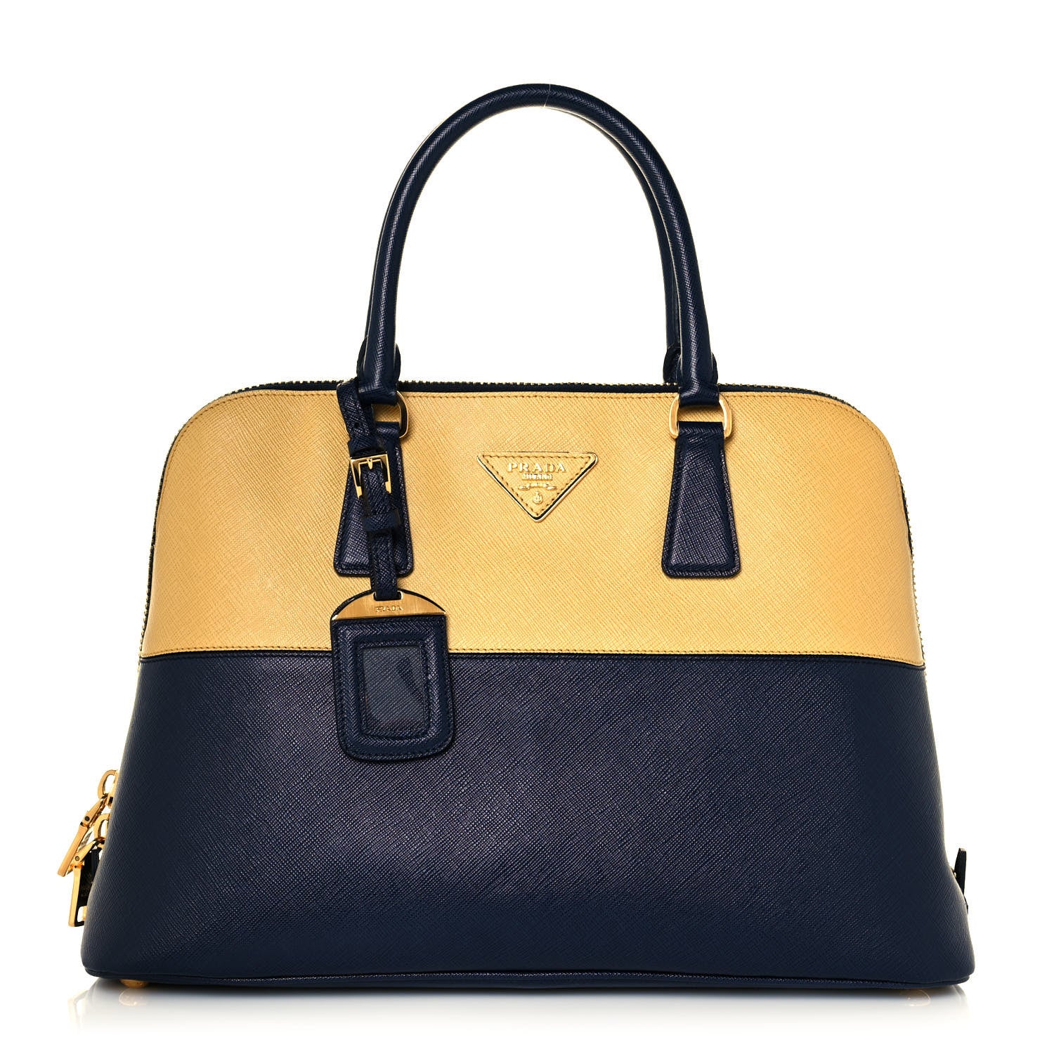 Prada Saffiano Lux Small Promenade Tote Baltico Gine 1 of 13