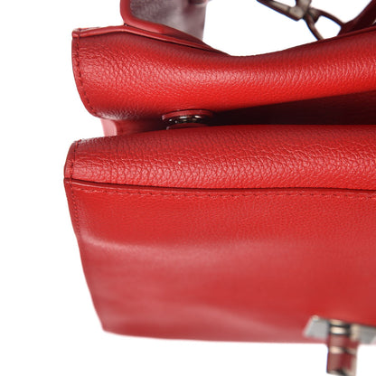 Louis Vuitton Soft Calfskin Lockme II Top Handle Rubis 9 of 10