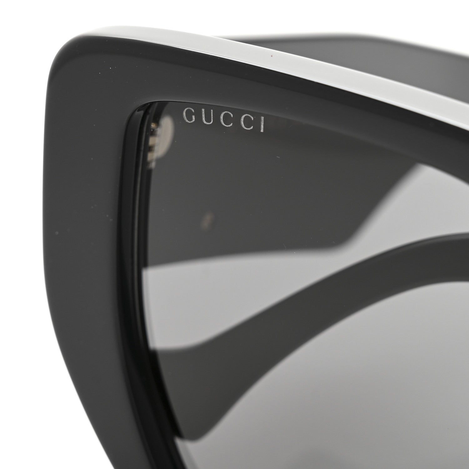 Gucci Acetate Square Frame Sunglasses GG0956S Black 8 of 9