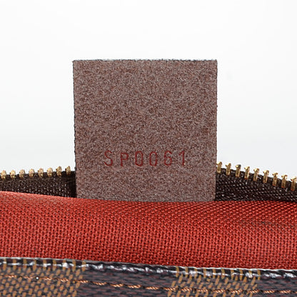 Louis Vuitton Damier Ebene Trousse Make Up Bag Pochette 7 of 7