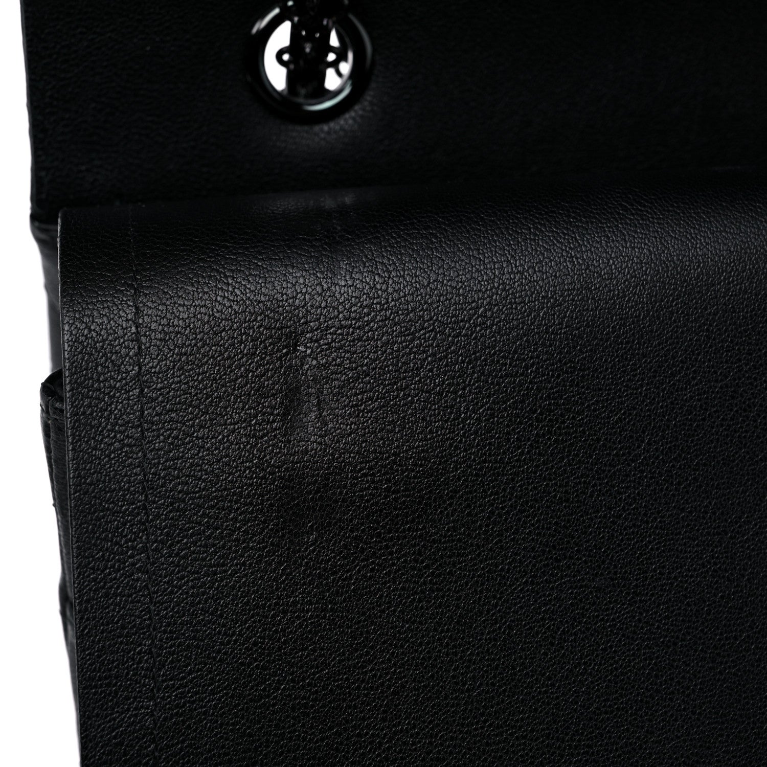 Chanel Sheepskin Chevron Quilted 2.55 Reissue 227 Flap So Black 12 of 15