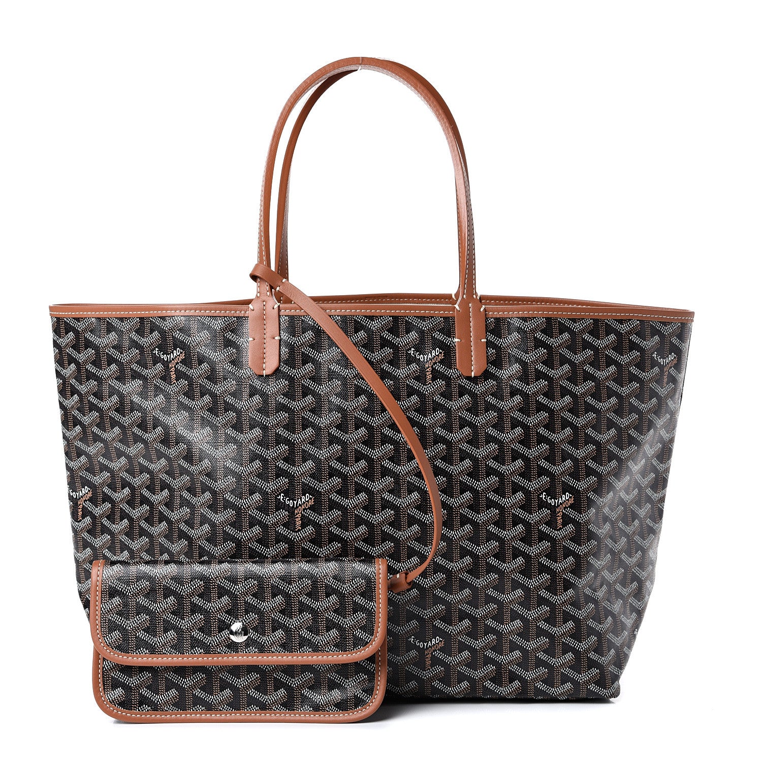 Goyard Goyardine Saint Louis PM Black Gold 1 of 10