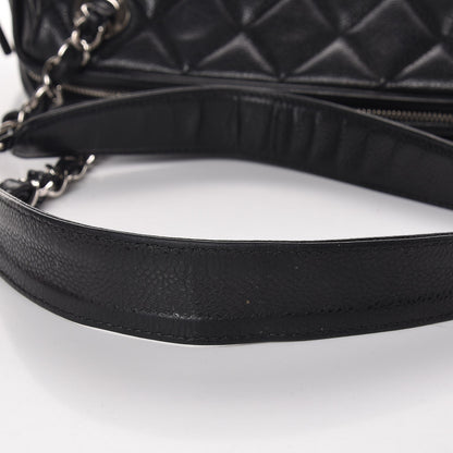 Chanel Caviar Quilted Framed Bowling Bag Black 15 of 15