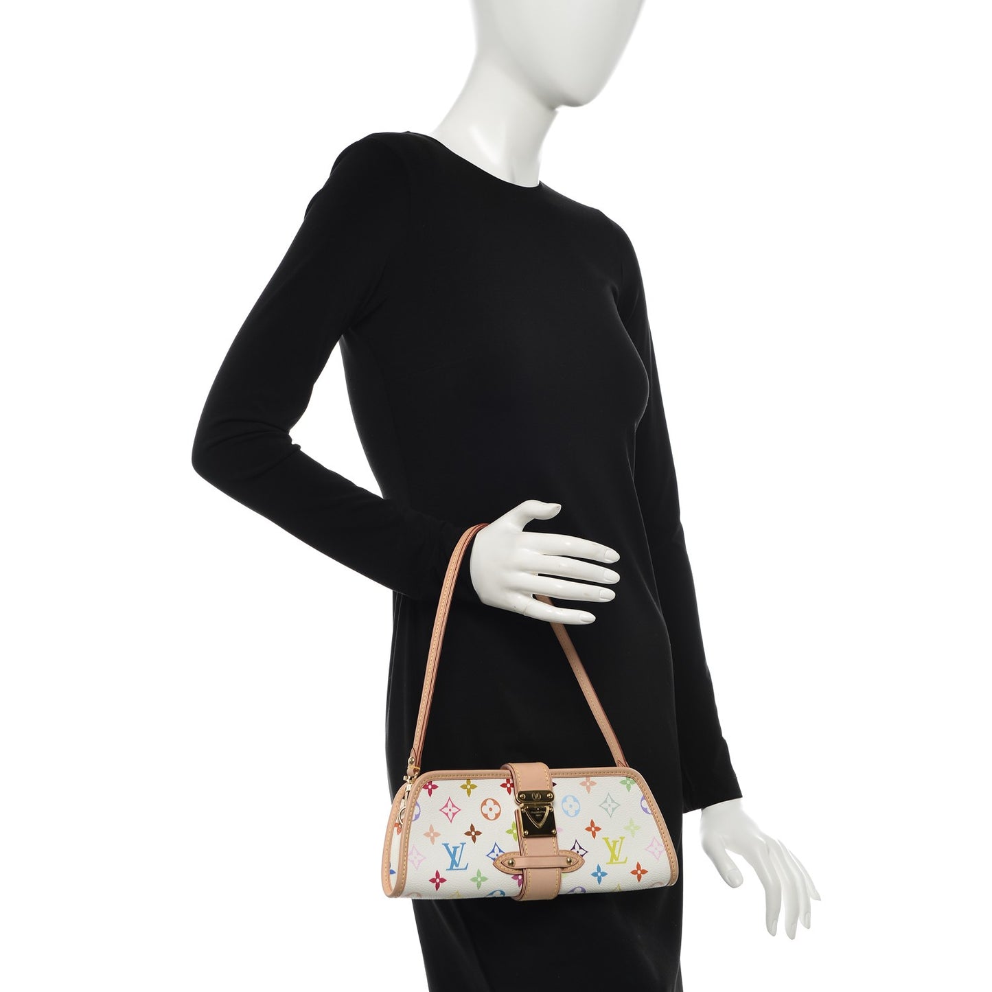 Monogram Multicolor Shirley White