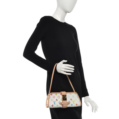 Louis Vuitton Monogram Multicolor Shirley White 2 of 6