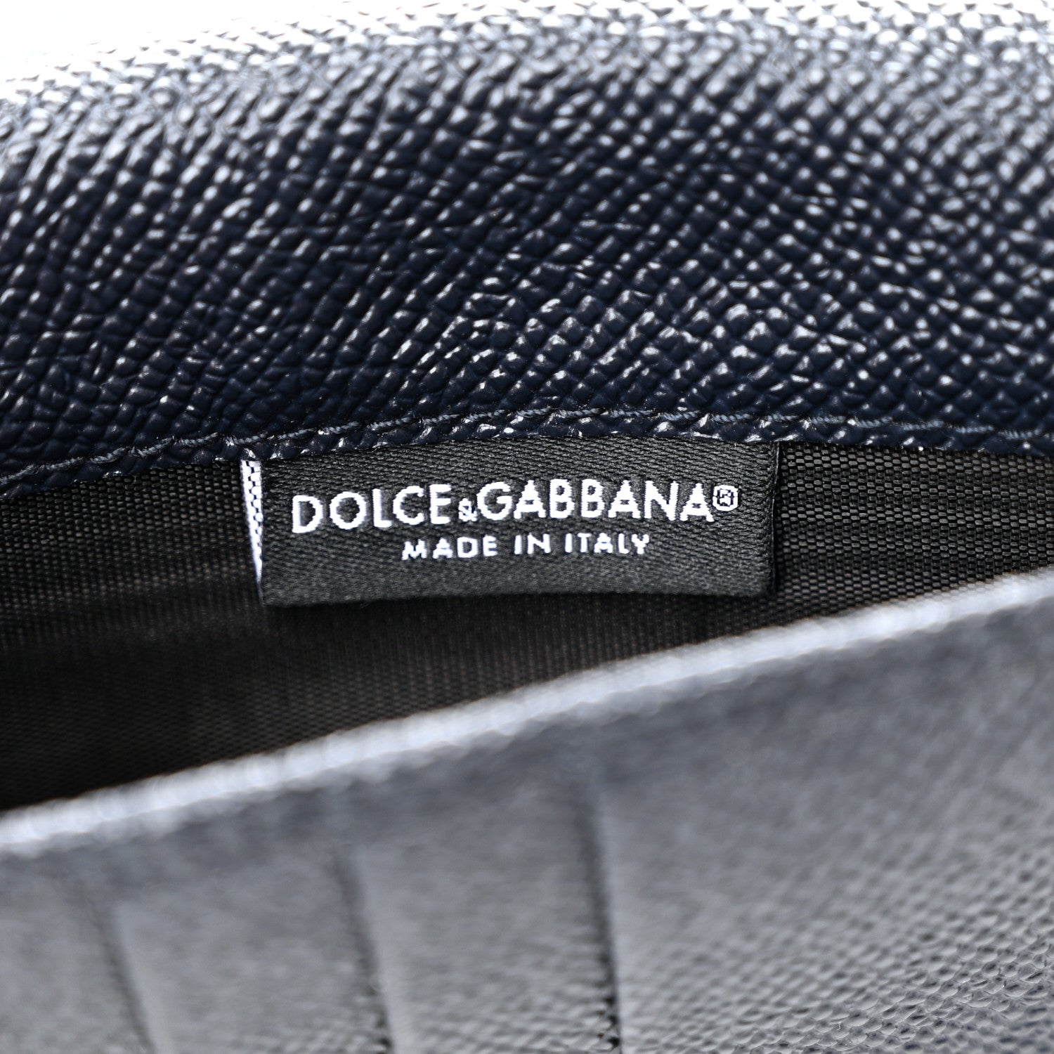 Dolce & Gabbana Dauphine Stripe Mini Von Bag Blue White 7 of 9