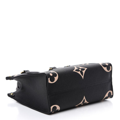 Louis Vuitton Empreinte Monogram Giant Onthego PM Black Beige 5 of 11