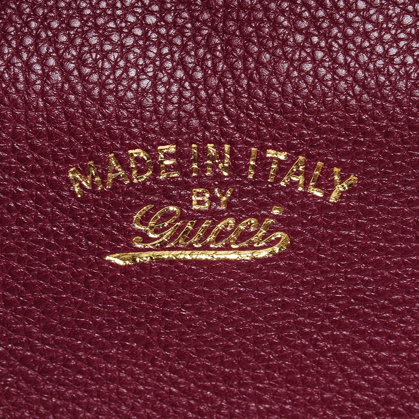Calfskin Bamboo Medium Shopper Boston Burgundy