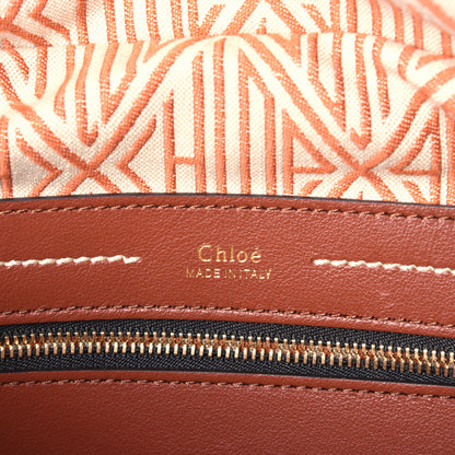 Chloe Calfskin Medium Daria Sepia Brown 6 of 8