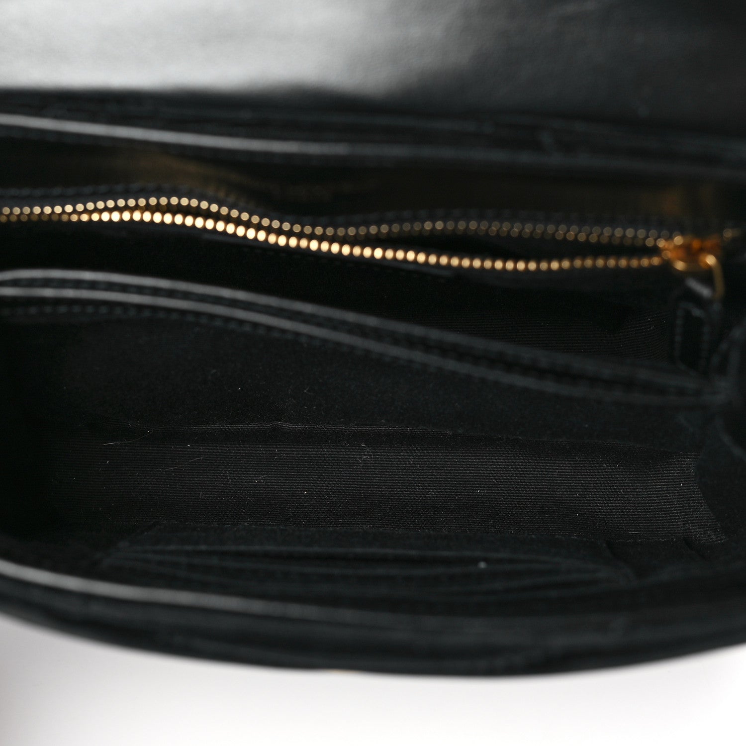 Saint Laurent Velvet Y Quilted Monogram Toy Loulou Chain Satchel French Black 5 of 9