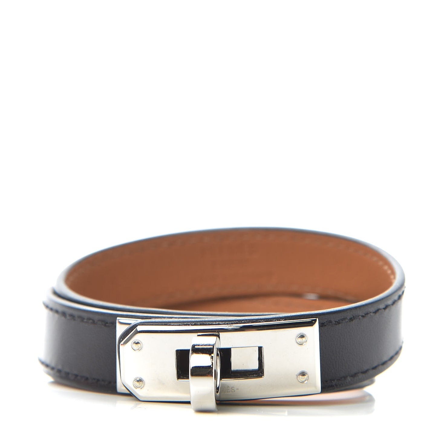Box Kelly Double Tour Bracelet S Black