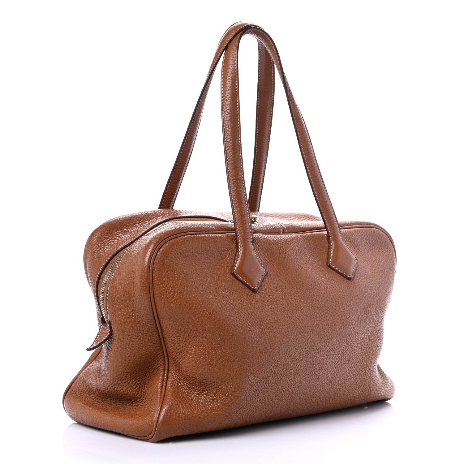 Hermes Taurillon Clemence Victoria II 35 Gold 3 of 21