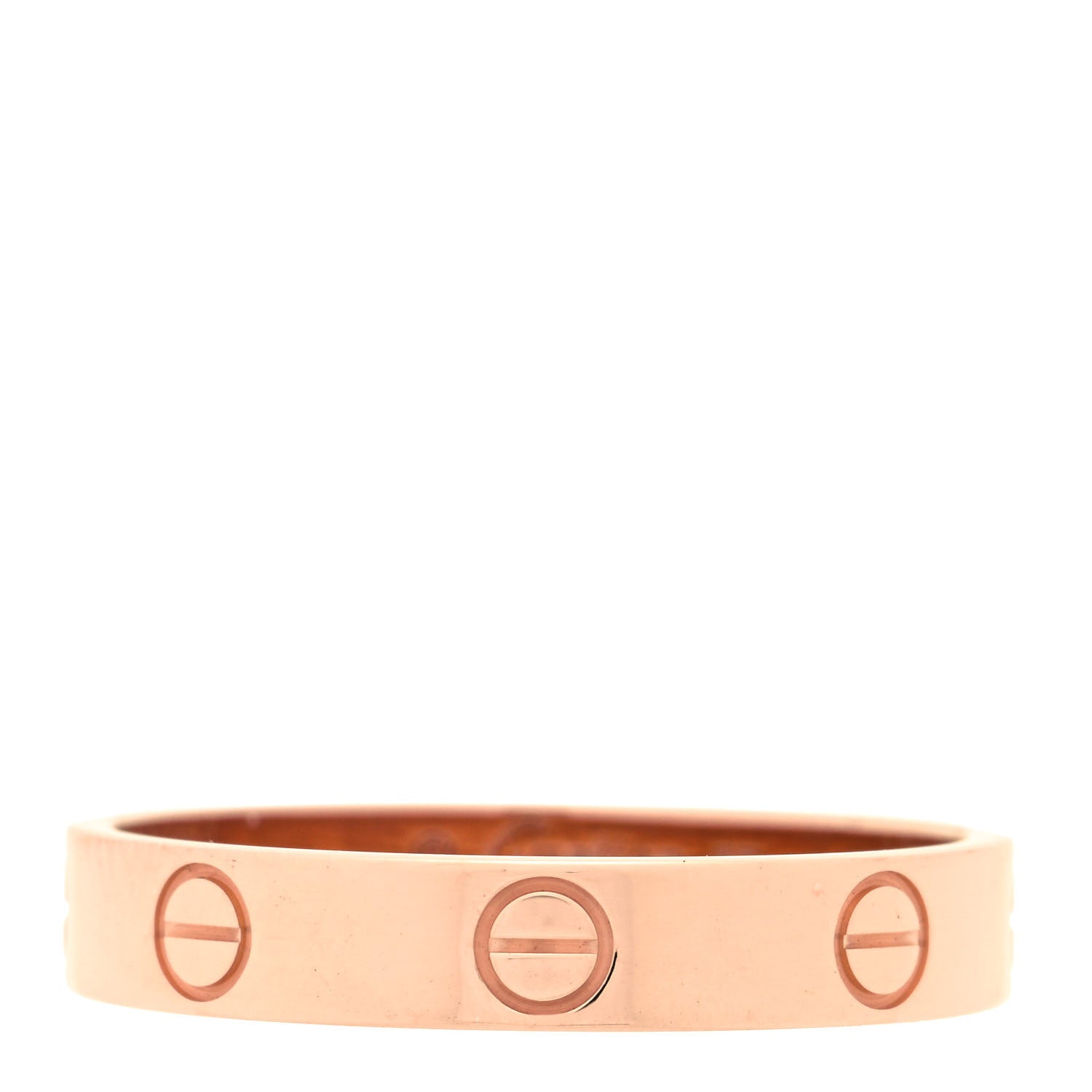 Cartier 18K Pink Gold 3.5mm LOVE Wedding Band Ring 57 8 1 of 5