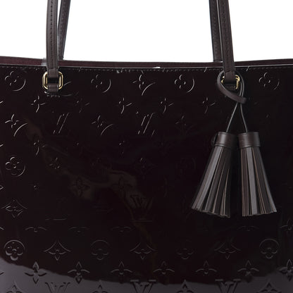 Louis Vuitton Vernis Long Beach MM Amarante 9 of 10