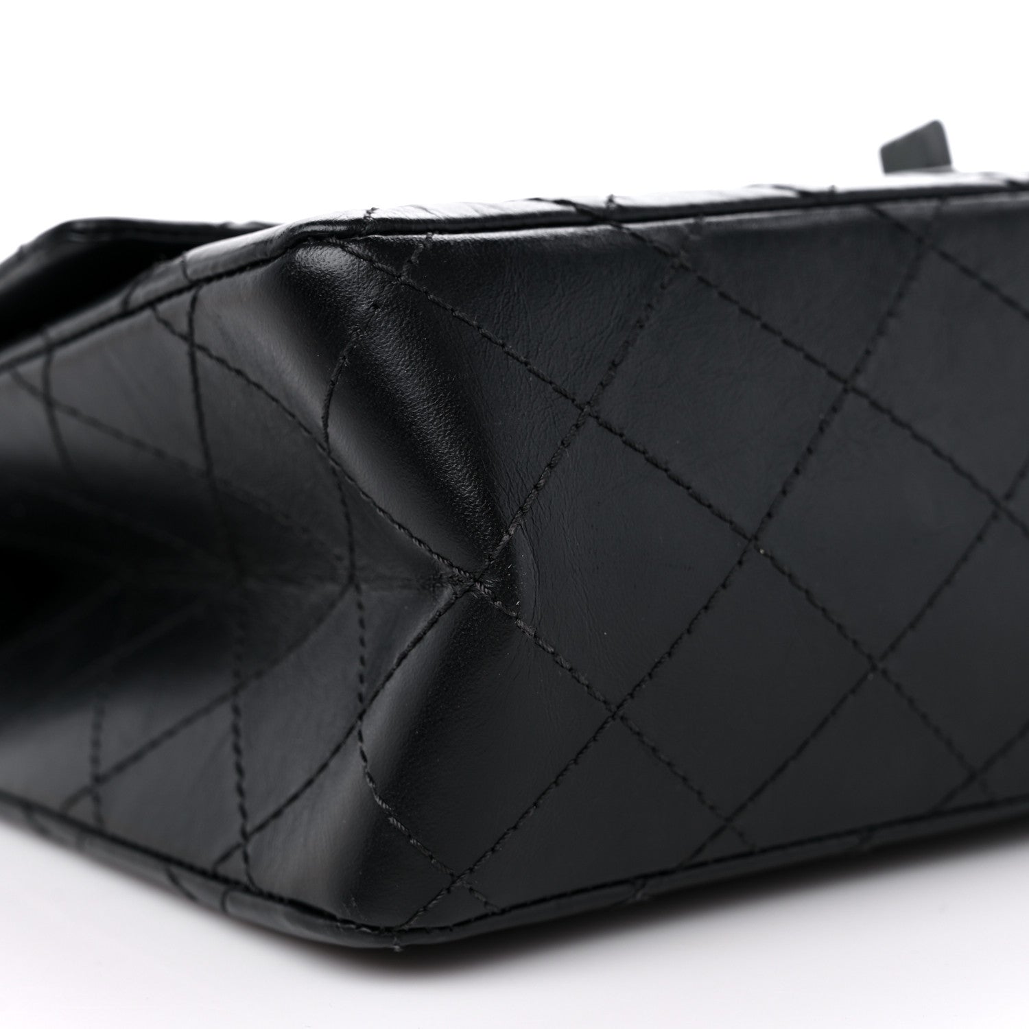 Chanel Aged Calfskin Quilted 2.55 Reissue 226 Flap So Black 8 of 11