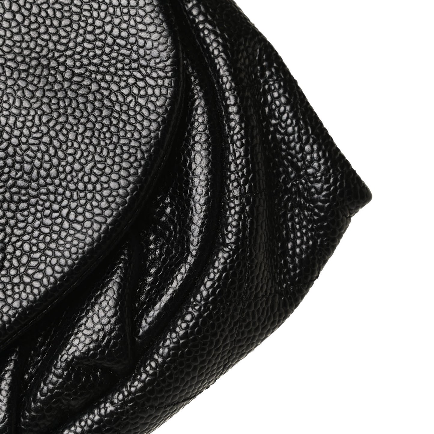 Caviar Half Moon Wallet On Chain WOC Black