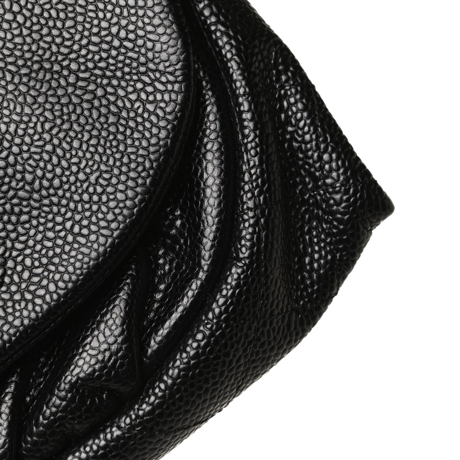 Chanel Caviar Half Moon Wallet On Chain WOC Black 12 of 12