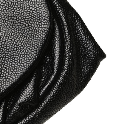 Chanel Caviar Half Moon Wallet On Chain WOC Black 12 of 12