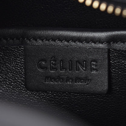 Celine Smooth Calfskin Nano Luggage Black 6 of 7