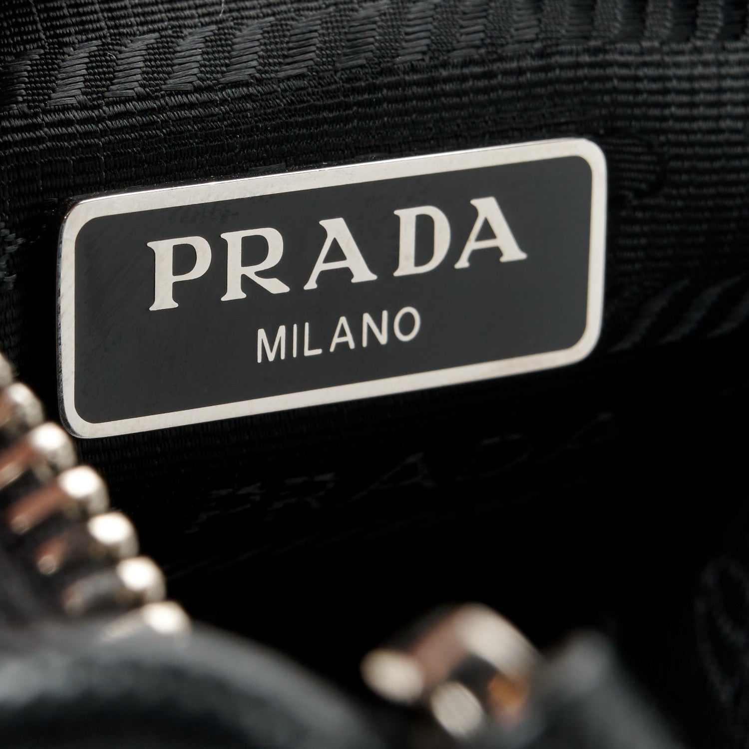 Prada Nylon Re-Edition 2005 Shoulder Bag Black 6 of 14