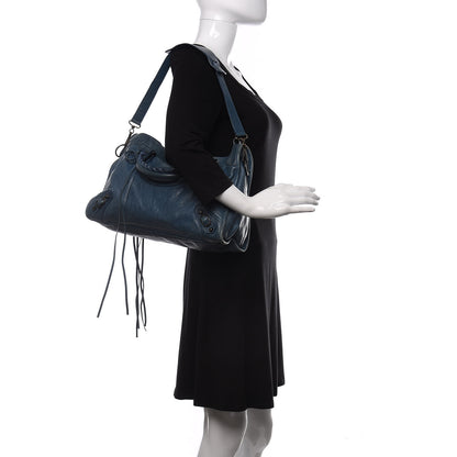 Balenciaga Agneau Classic Hardware City Bleu Cobalt Bleu Electric 2 of 15