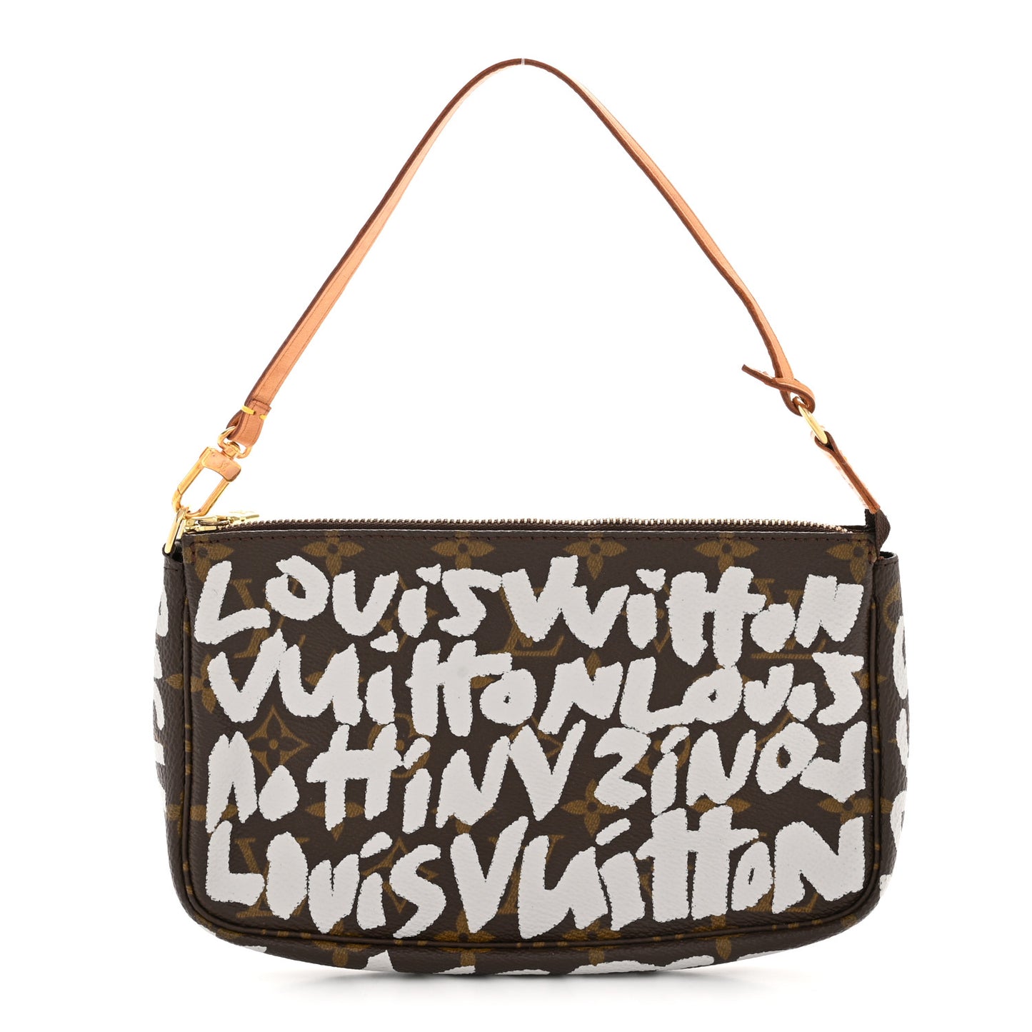 Monogram Graffiti Pochette Accessories Silver