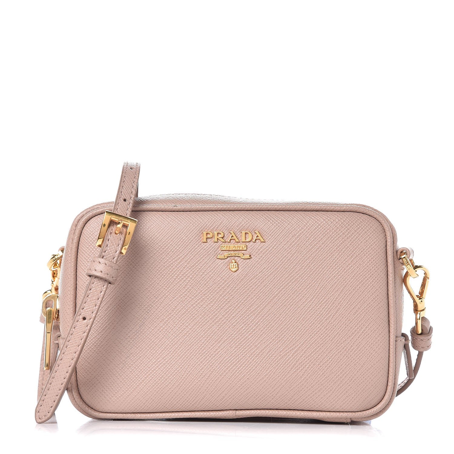 Prada Saffiano Mini Camera Crossbody Cammeo 1 of 8