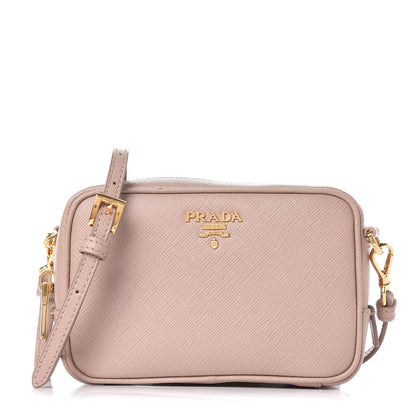 Prada Saffiano Mini Camera Crossbody Cammeo 1 of 8