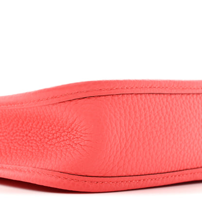 Hermes Taurillon Clemence Evelyne TPM Rose Jaipur 9 of 12
