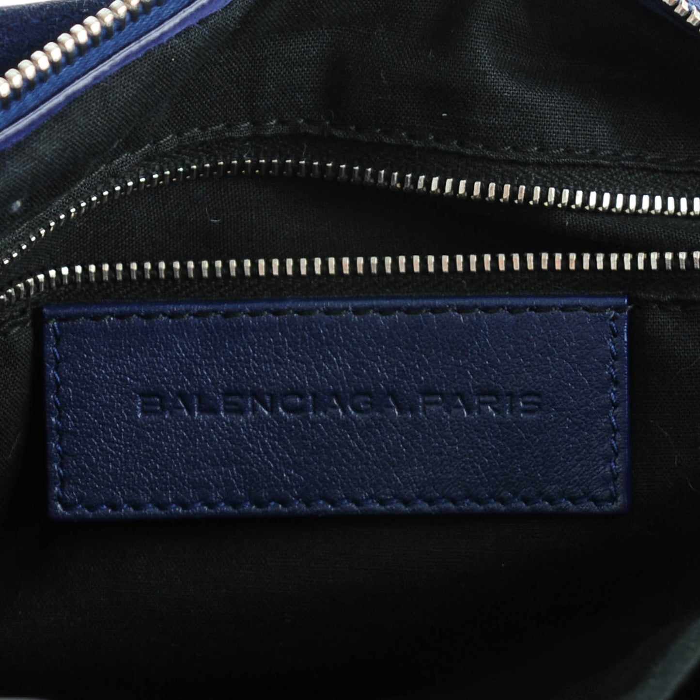 Baby Daim Suede Classic Hardware City Bleu Nuit