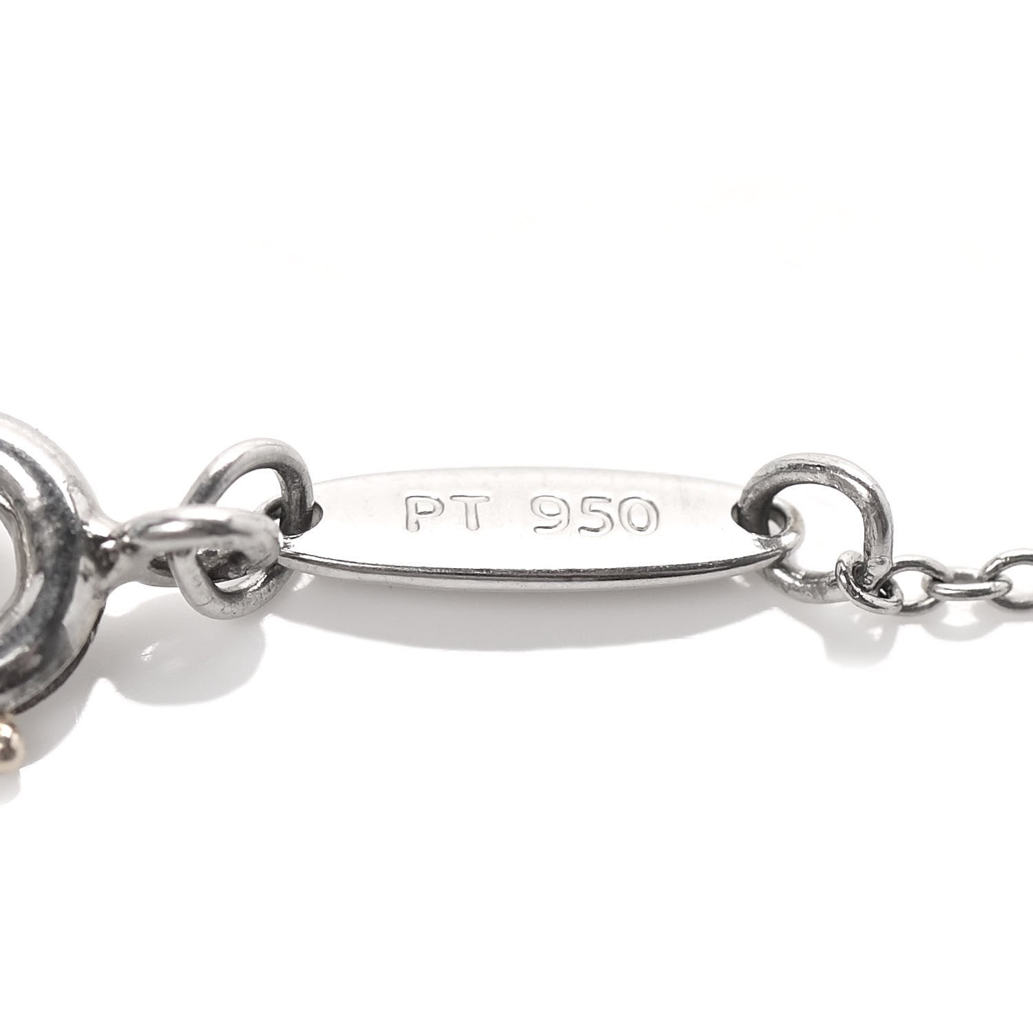 Tiffany Platinum Elsa Peretti Chain Necklace 16" 6 of 7