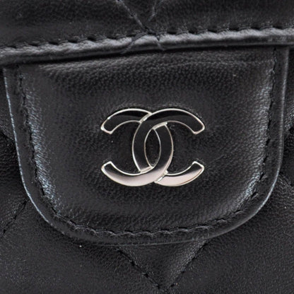 Chanel Lambskin Large Flap Wallet Black 5 of 9