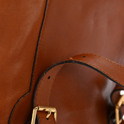 Gucci Calfskin Bamboo Mini Backpack Brown 10 of 12