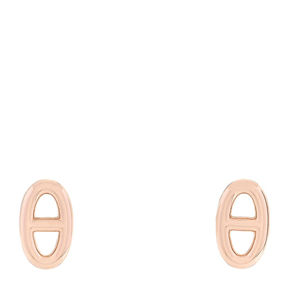 Hermes 18K Rose Gold TPM Farandole Stud Earrings 1 of 5