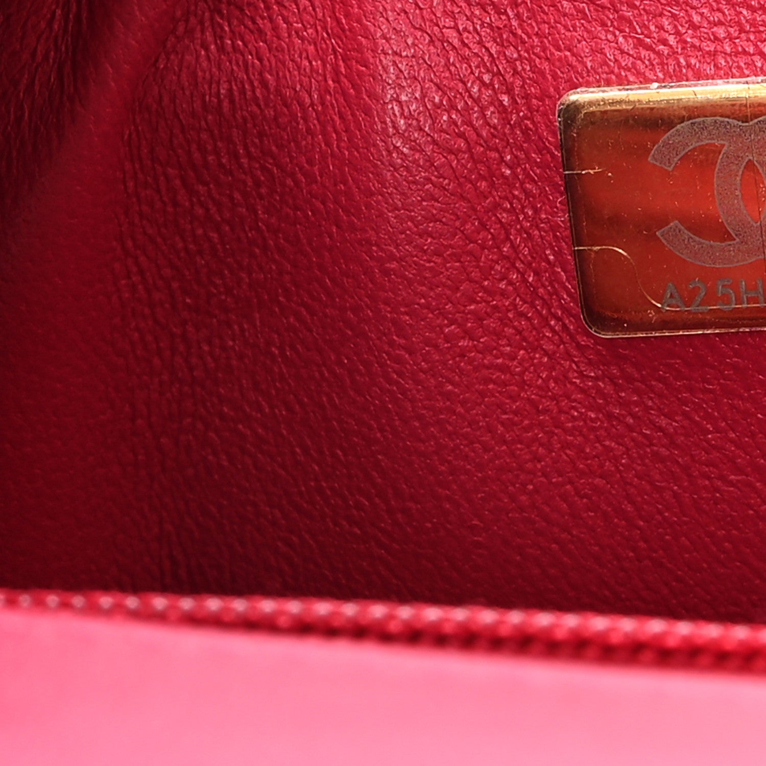 Chanel Shaded Patent Calfskin Quilted Mini Rectangular Flap Pink Dark Pink 7 of 10