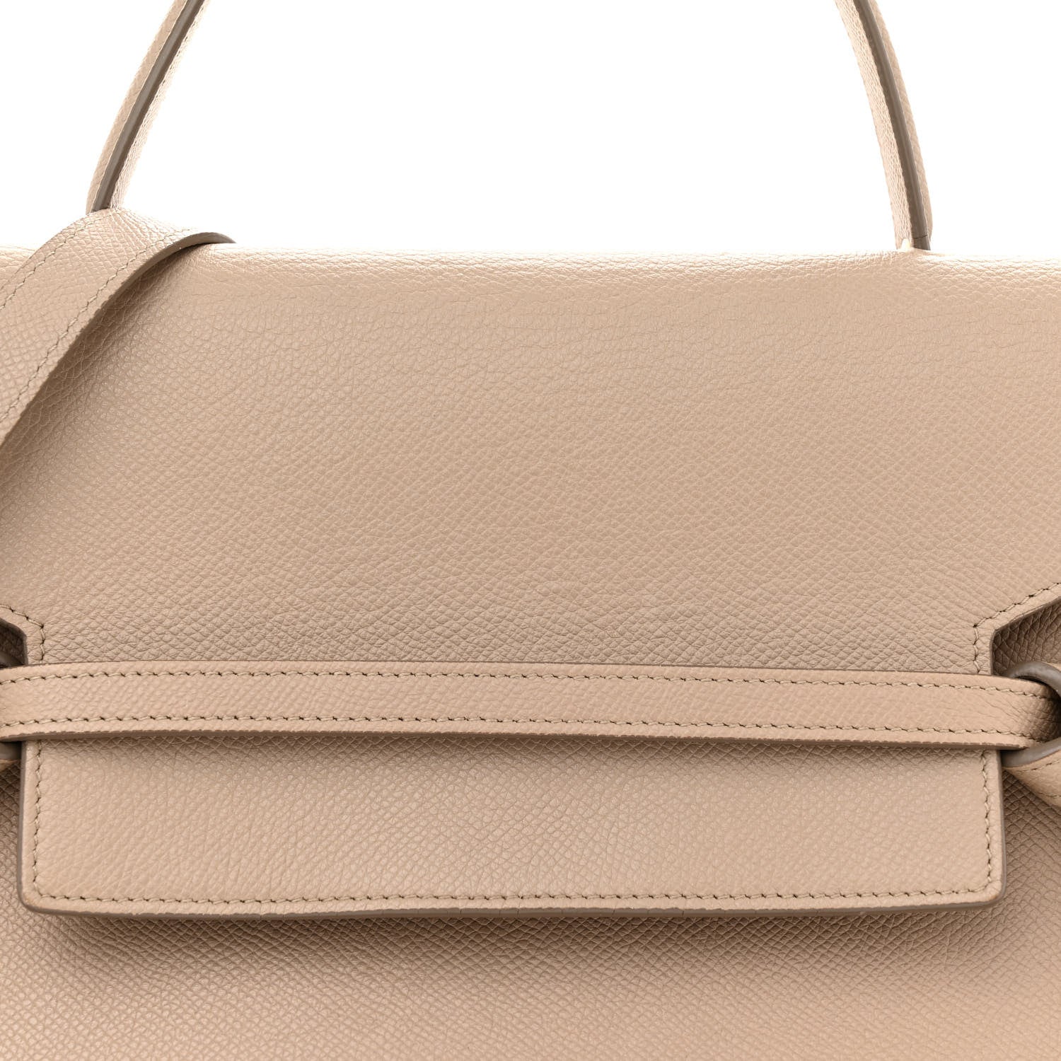 Celine Grained Calfskin Mini Belt Bag Light Taupe 8 of 18