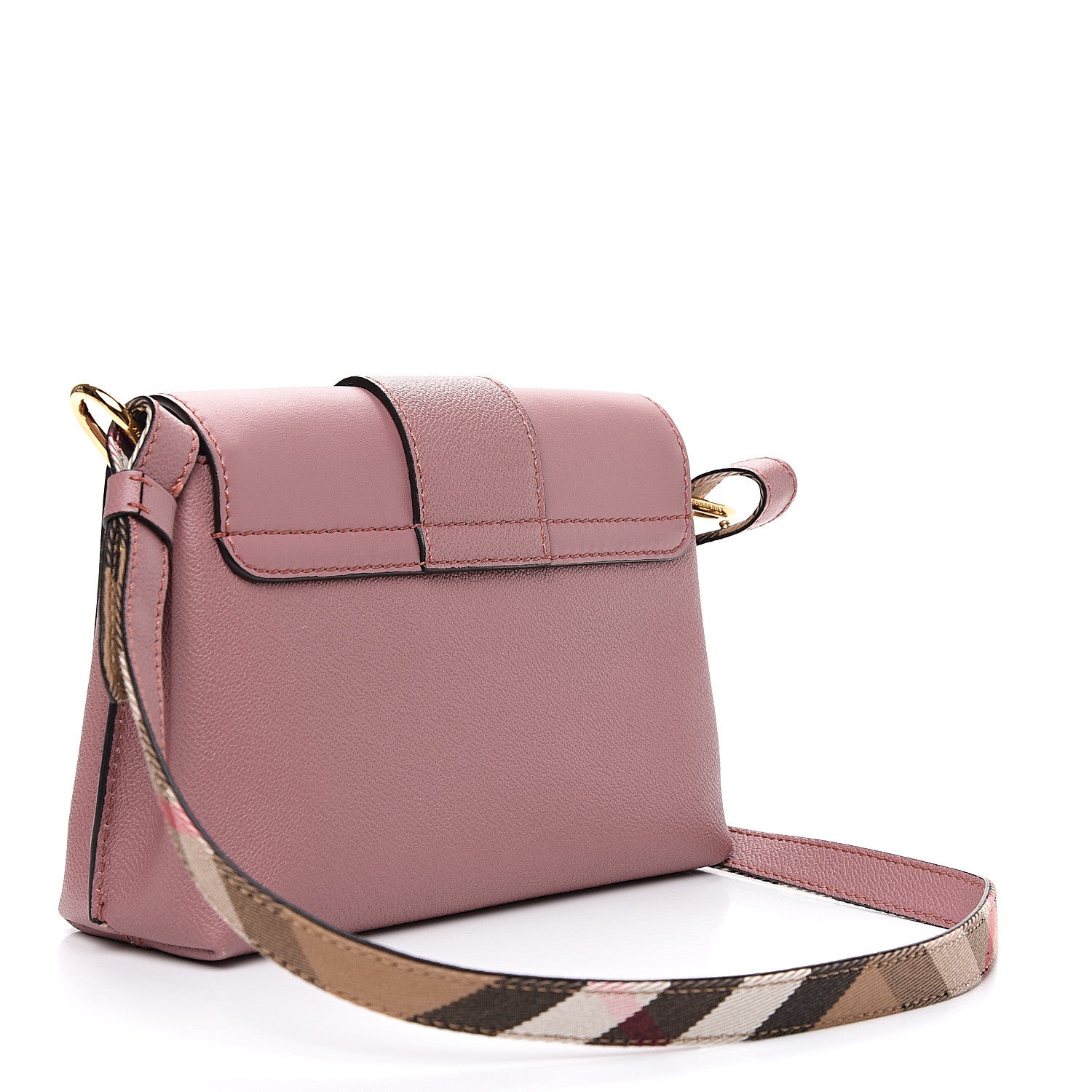 Burberry Soft Grain Calfskin Small Medley Crossbody Dusty Pink 2 of 8