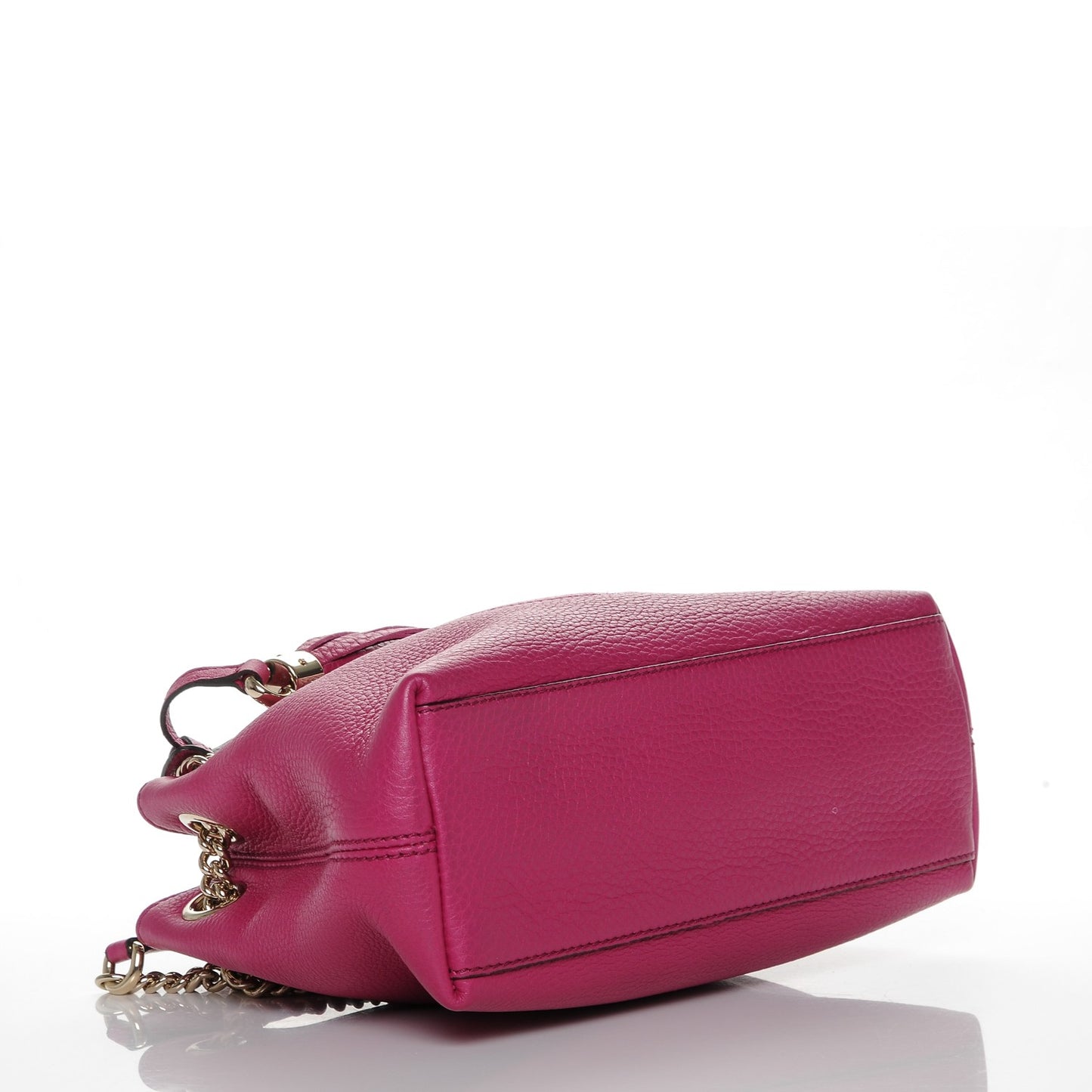 Cellarius Calfskin Small Soho Chain Shoulder Bag Bright Bouganville