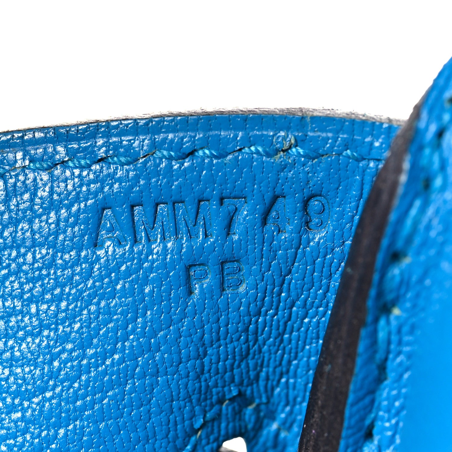 Hermes Taurillon Clemence Birkin 30 Bleu Zanzibar 27 of 41