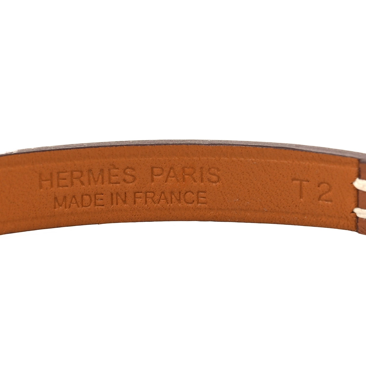 Hermes Mini Rivale Bracelet T2 Gold 4 of 7
